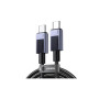 Дата кабель USB-C to USB-C 1.0m 240W 480Mbps black Ugreen (45067)
