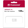 USB флеш накопичувач Transcend 128GB JetFlash 710 Silver USB 3.0 (TS128GJF710S) USB флеш накопичувач Transcend 128GB JetFlash 710 Silver USB 3.0 (TS128GJF710S)