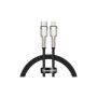 Дата кабель USB-C to Lightning 0.25m 20W Cafule Series Meta black Baseus (CATLJK-01)