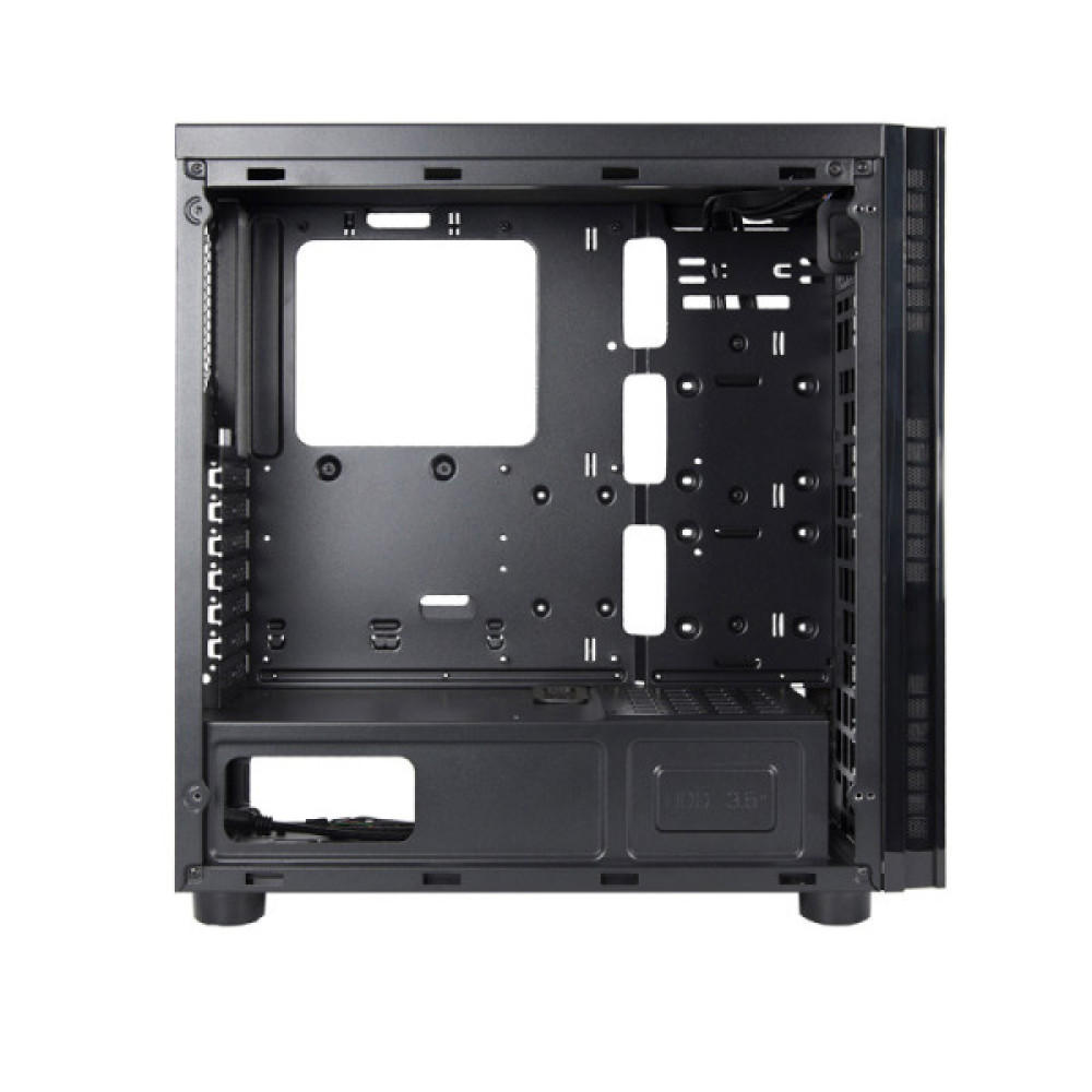 Корпус CHIEFTEC Gaming Hawk AL-02B Tempered Glass Edition, без БЖ, 2xUSB3.1, 1xUSB2.0, VGA 349мм, LCS ready, ATX, чорний