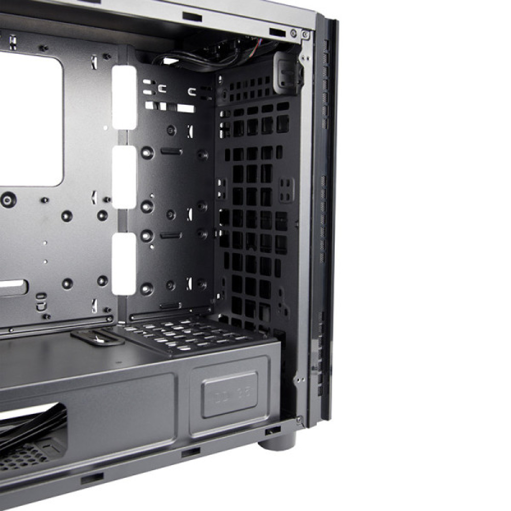 Корпус CHIEFTEC Gaming Hawk AL-02B Tempered Glass Edition, без БЖ, 2xUSB3.1, 1xUSB2.0, VGA 349мм, LCS ready, ATX, чорний