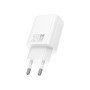 Зарядний пристрій HOCO N60 Gentle USB-C PD20W White (6942007644181) Зарядний пристрій HOCO N60 Gentle USB-C PD20W White (6942007644181)