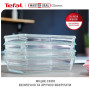 Харчовий контейнер Tefal Master Seal, Набір 3шт., скло, прозорий (N1051110) Харчовий контейнер Tefal Master Seal, Набір 3шт., скло, прозорий (N1051110)