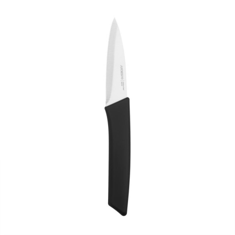 Кухонний ніж Ardesto Gemini Gourmet 9.5см, чорний (AR2035SB) Кухонний ніж Ardesto Gemini Gourmet 9.5см, чорний (AR2035SB)
