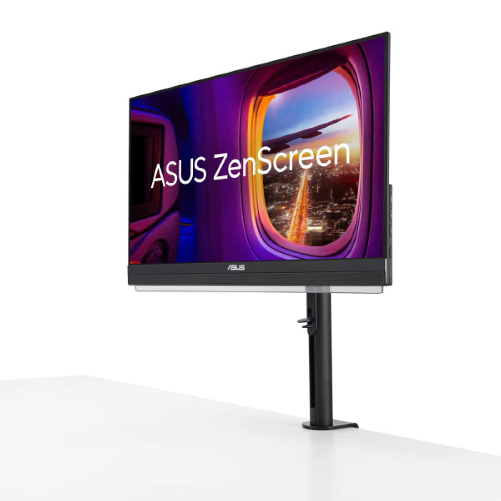 Монітор портативний Asus 21.5" ZenScreen MB229CF HDMI, USB-C, MM, IPS, 100Hz, AdaptiveSync, Pivot, C-Clamp Arm