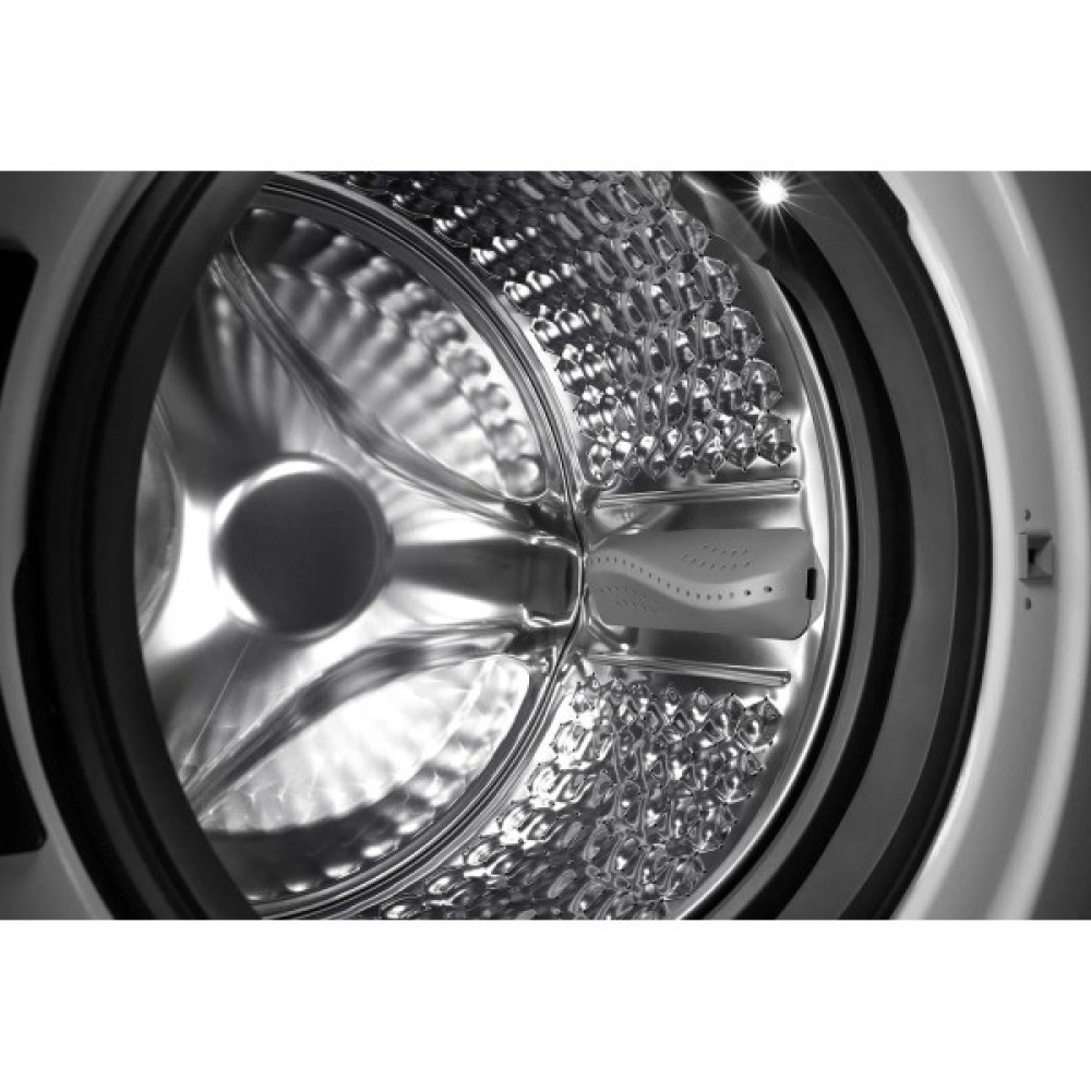 Пральна машина TCL фронтальна, 9кг, 1400, A+++, 57см, дисплей, пара, інвертор, білий