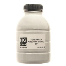 Тонер HP LJ P1005/1606, 60 г HG (HG361-060)