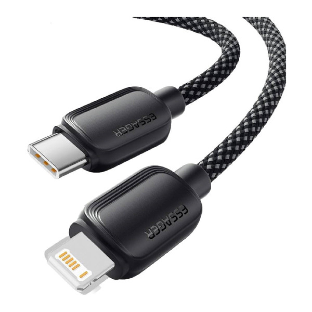 Дата кабель USB-C to Lightning 1.0m 20W black Essager (EXCTL-WL01-P)