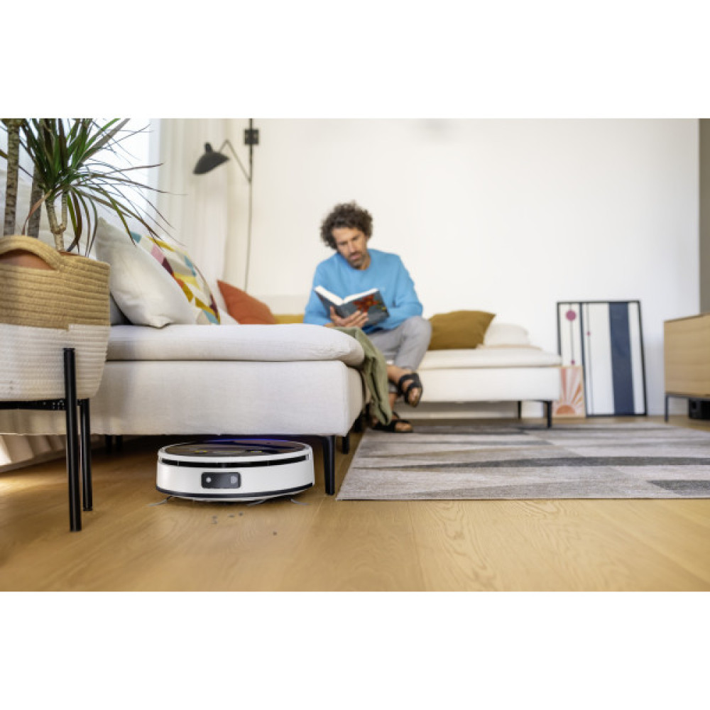 Робот-пилосос karcher RVF 7 Comfort, вологе прибирання, конт пил -0.25л, вода -0.30л, Bluetooth зарядна станція, білий