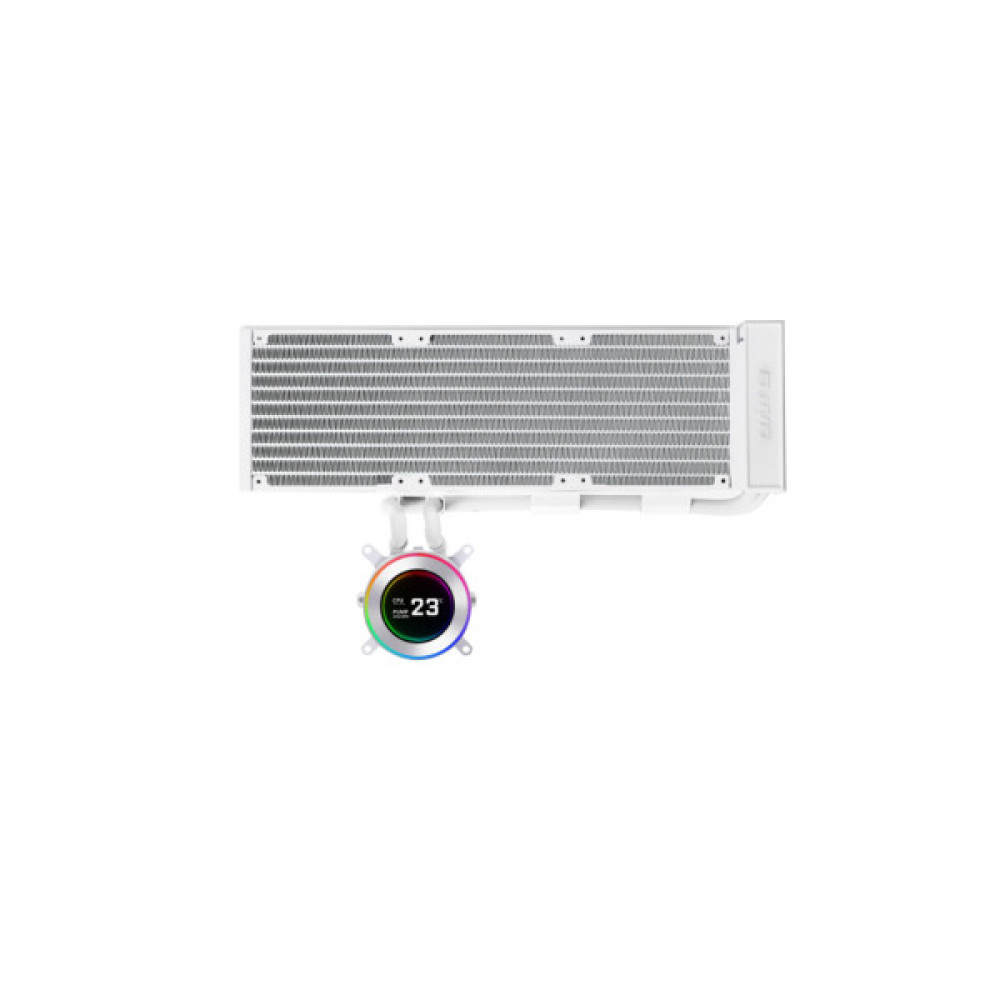 Система рідинного охолодження Lian Li HydroShift II LCD-C 360 FANLESS White (G89.GHS2LCD36W.00)
