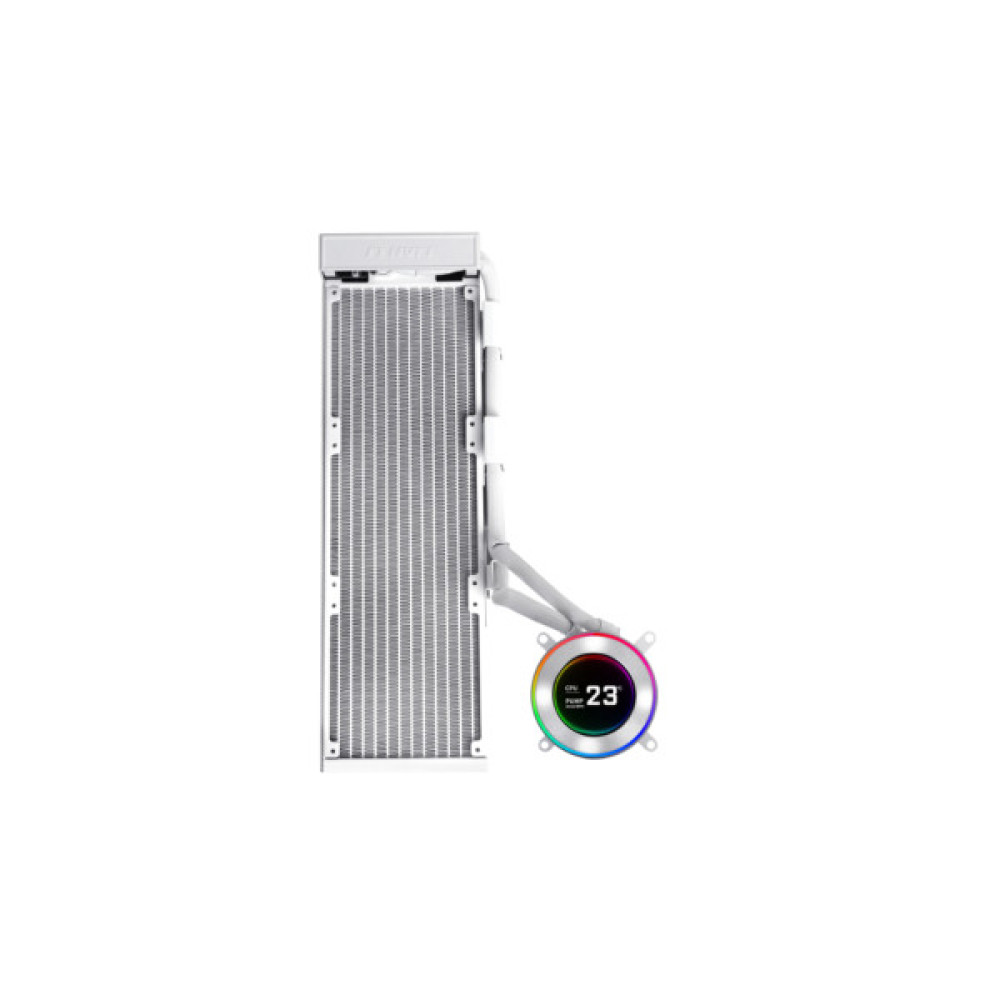 Система рідинного охолодження Lian Li HydroShift II LCD-C 360 FANLESS White (G89.GHS2LCD36W.00)
