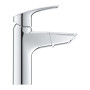 Змішувач для раковини Grohe Eurosmart довж. виливу - 107мм, неповоротний, поворотний, 1 важіль, хром