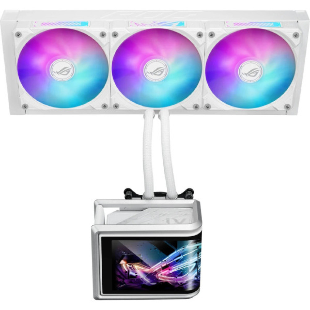 Система рідинного охолодження ASUS ROG Ryuo IV SLC 360 ARGB White (90RC0152-B0EAY0)