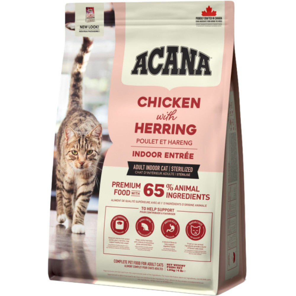 Сухий корм для кішок ACANA Indoor Entree 1.8 кг (0064992714505)