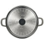 Каструля Bergner Excalibur з кришкою Сіра 2,2 л (BG-36100-GY)