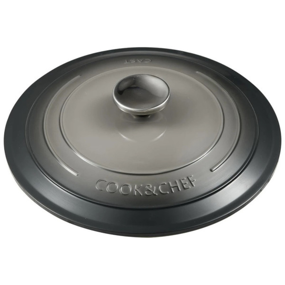 Каструля Bergner Excalibur з кришкою Сіра 2,2 л (BG-36100-GY)