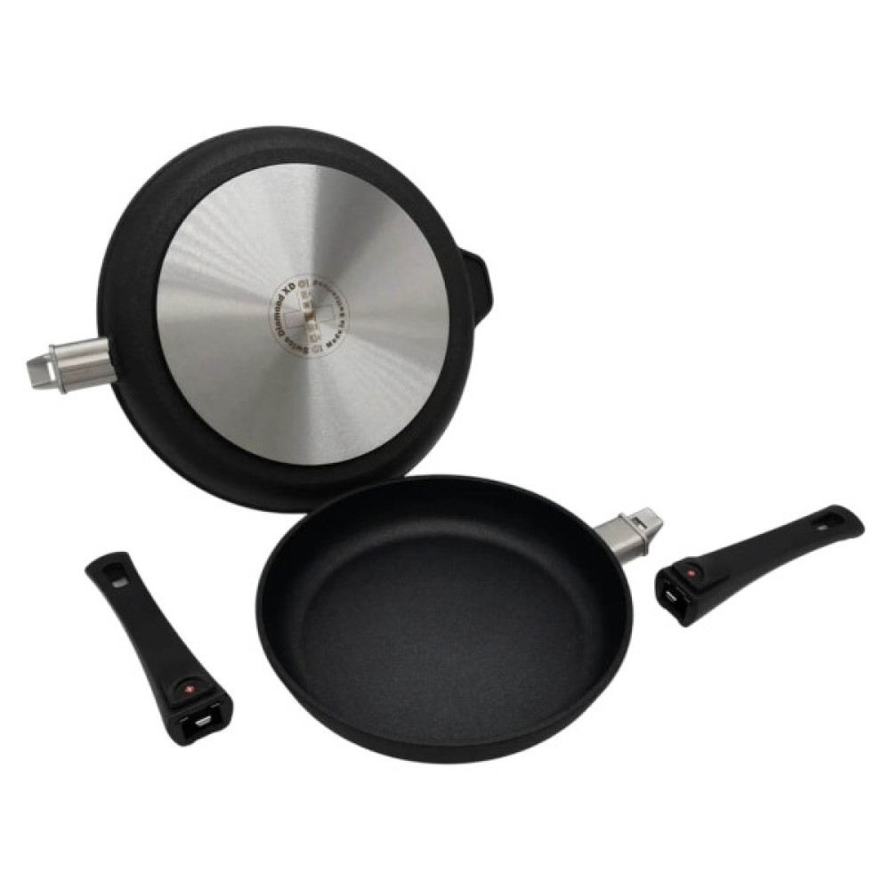 Набір сковорідок Swiss Diamond Induction 24 см та 28 см зі з'ємними ручками (XD SET602iD)