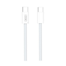 Дата кабель USB-C to USB-C 1.5m 60W white XO (NBQ260B_С_White)
