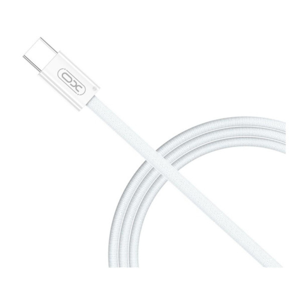 Дата кабель USB-C to USB-C 1.5m 60W white XO (NBQ260B_С_White)