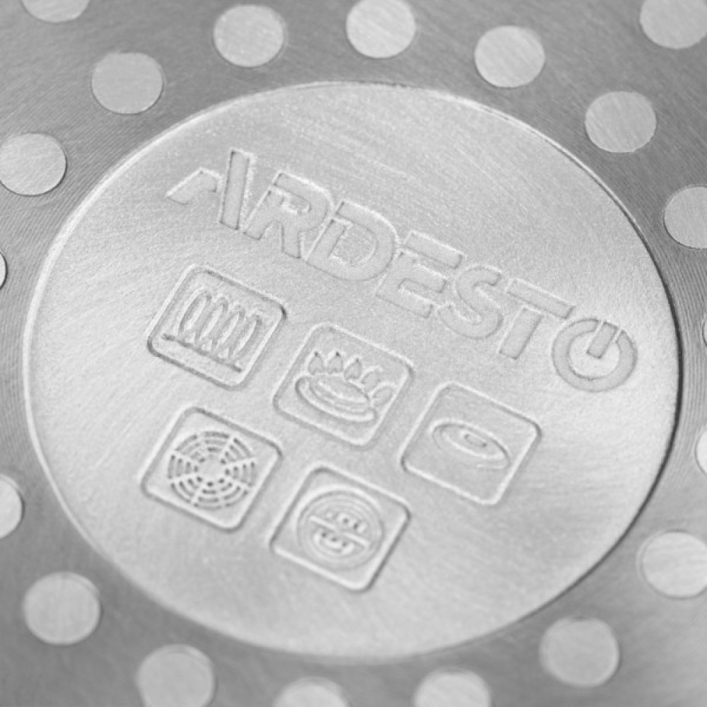 Каструля Ardesto Gemini Bari, 3.9л, алюміній, чорний (AR1939AC)