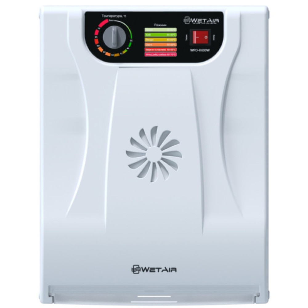 Сушка для овочів та фруктів WetAir WFD-K600W