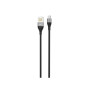 Дата кабель USB 2.0 AM to Micro 5P 1.0m 2.1A double-side black XO (NB188-M-1-BK)