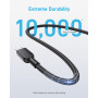 Дата кабель USB-C to USB-C 0.9m 240W nylon 310 black Anker (A81D5H11) Дата кабель USB-C to USB-C 0.9m 240W nylon 310 black Anker (A81D5H11)