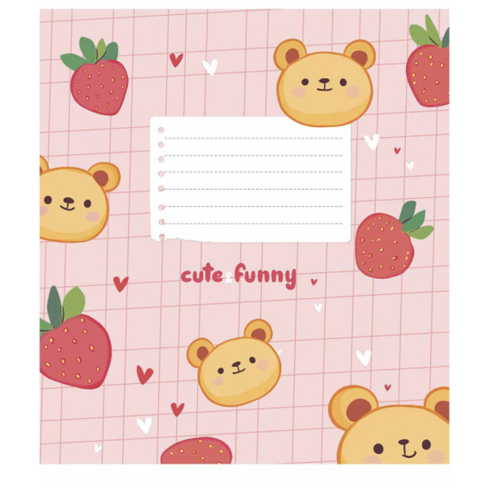 Зошит Школярик 12 аркушів лінія (012-3549L)