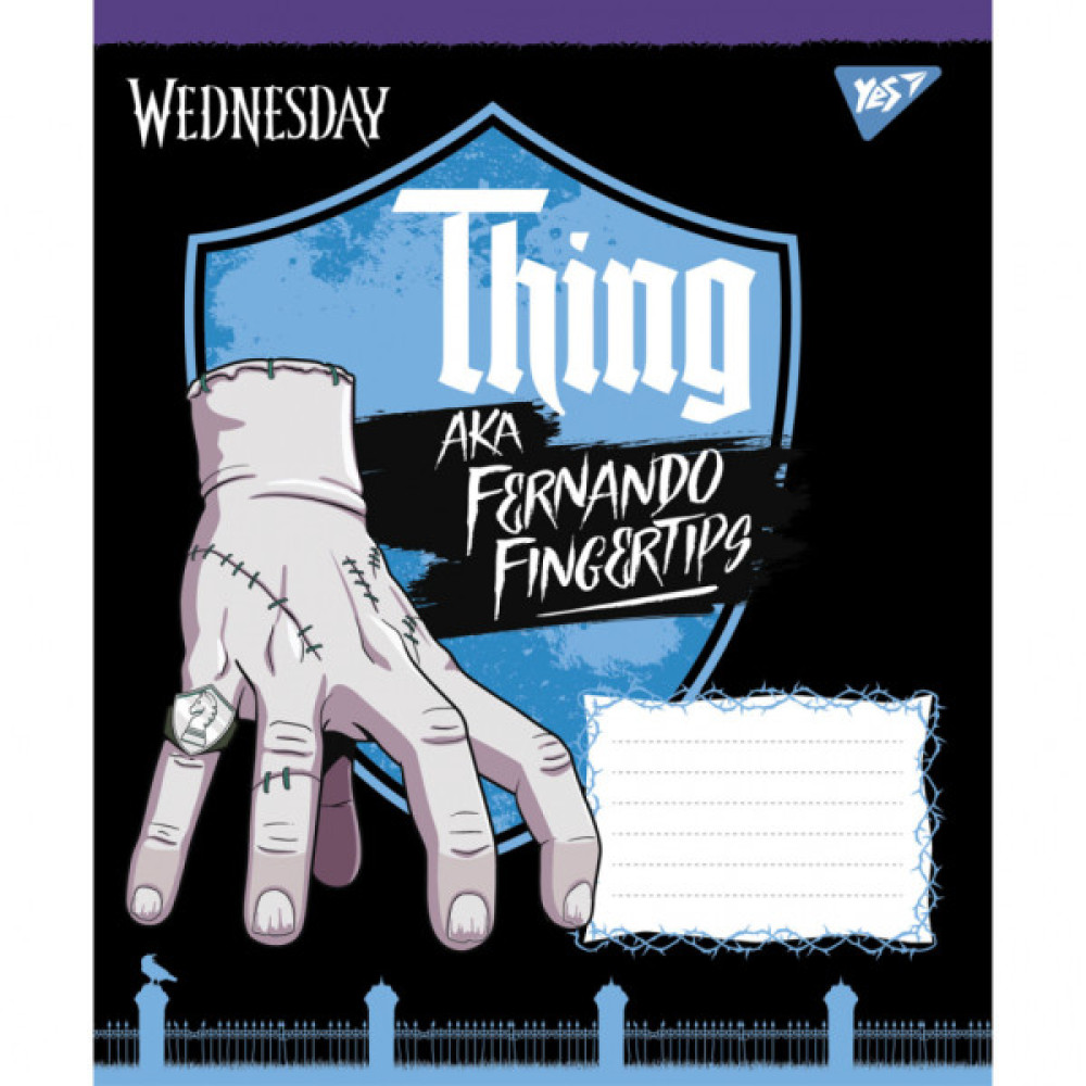 Зошит Yes Wednesday Школа Загадок А5 18 аркушів лінія (768270)