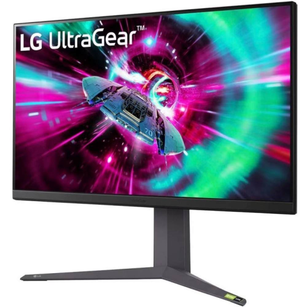 Монітор LG 31.5" 32GR93U-B 2xHDMI, DP, USB, Audio, IPS, 3840x2160, 144Hz, 1ms, DCI-P3 95%, G-SYNC, FreeSync, Pivot, HDR400