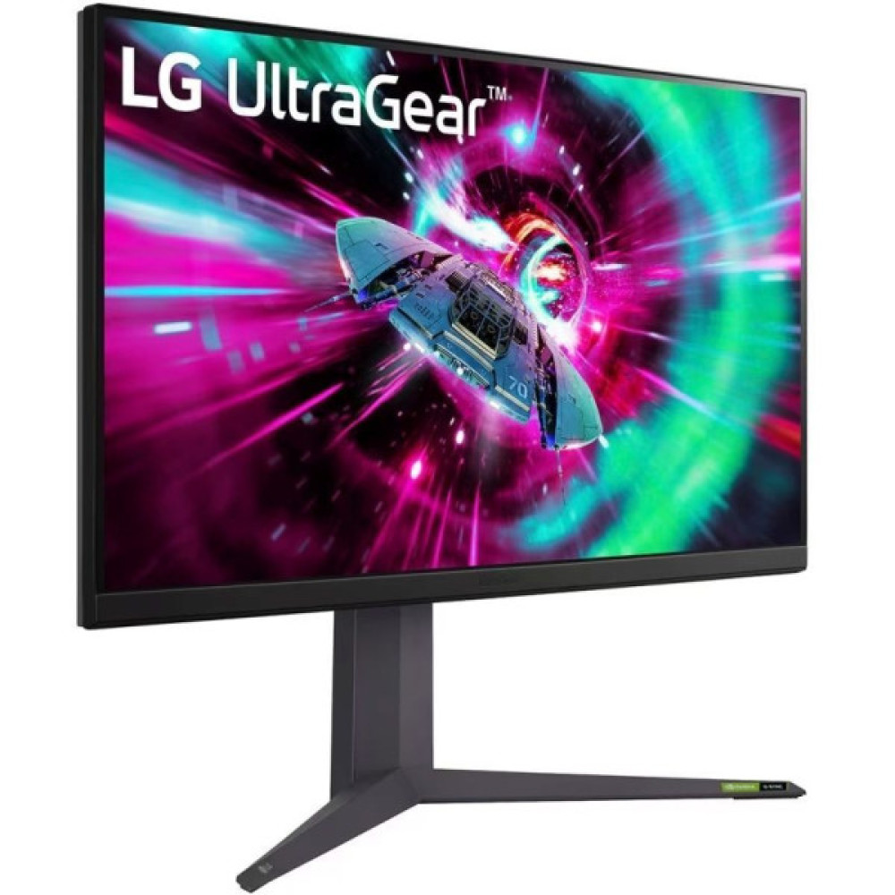 Монітор LG 31.5" 32GR93U-B 2xHDMI, DP, USB, Audio, IPS, 3840x2160, 144Hz, 1ms, DCI-P3 95%, G-SYNC, FreeSync, Pivot, HDR400