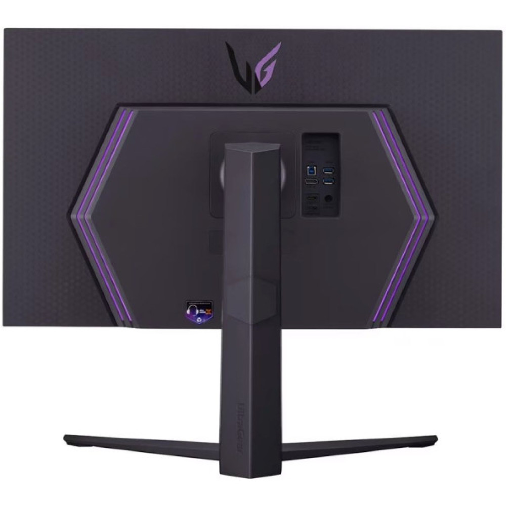 Монітор LG 31.5" 32GR93U-B 2xHDMI, DP, USB, Audio, IPS, 3840x2160, 144Hz, 1ms, DCI-P3 95%, G-SYNC, FreeSync, Pivot, HDR400