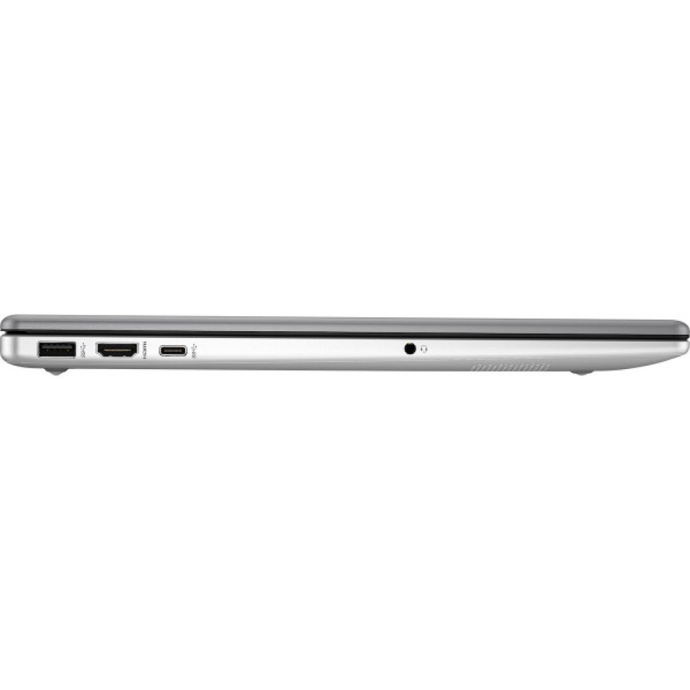 Ноутбук HP 250R-G10 15.6" FHD IPS AG, Intel 3-100U, 16GB, F512GB, UMA, DOS, сріблястий