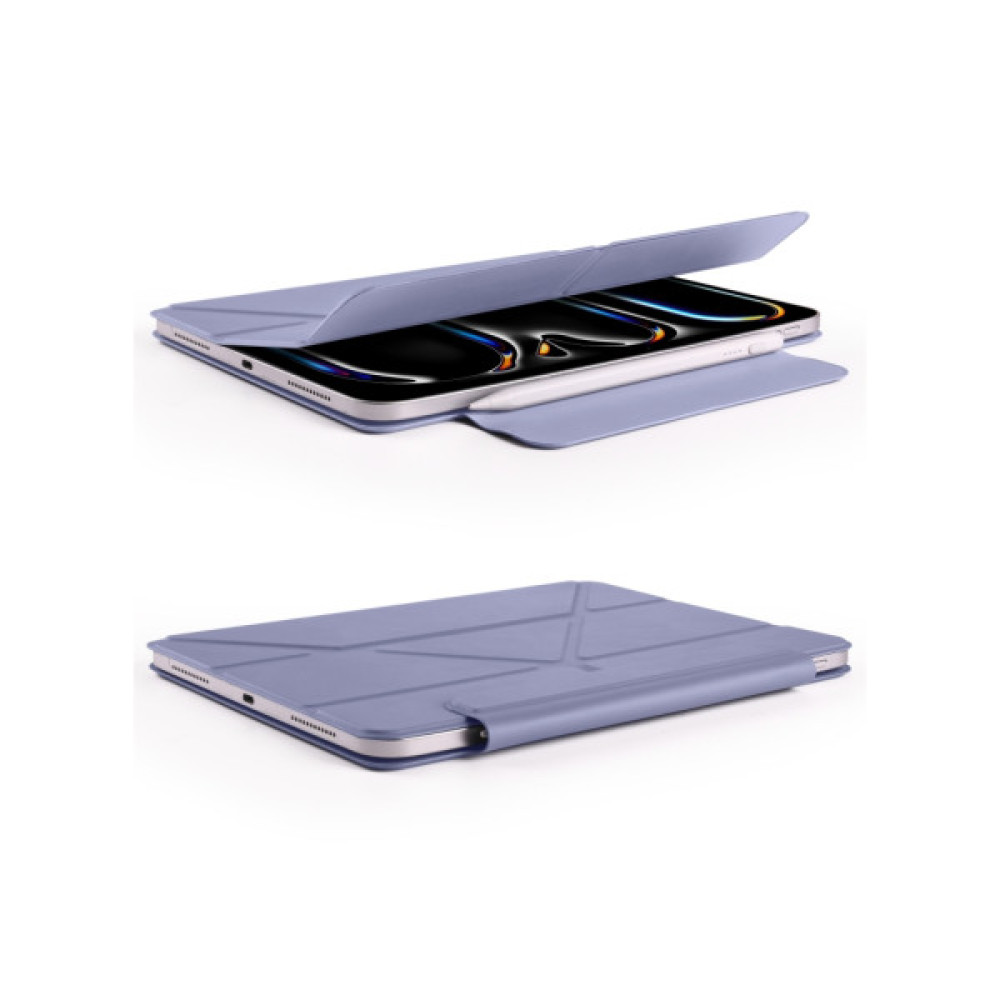 Чохол до планшета BeCover Ultra Slim Origami Magnetic Apple iPad Pro 11" M4 2024 Deep Purple (712963)
