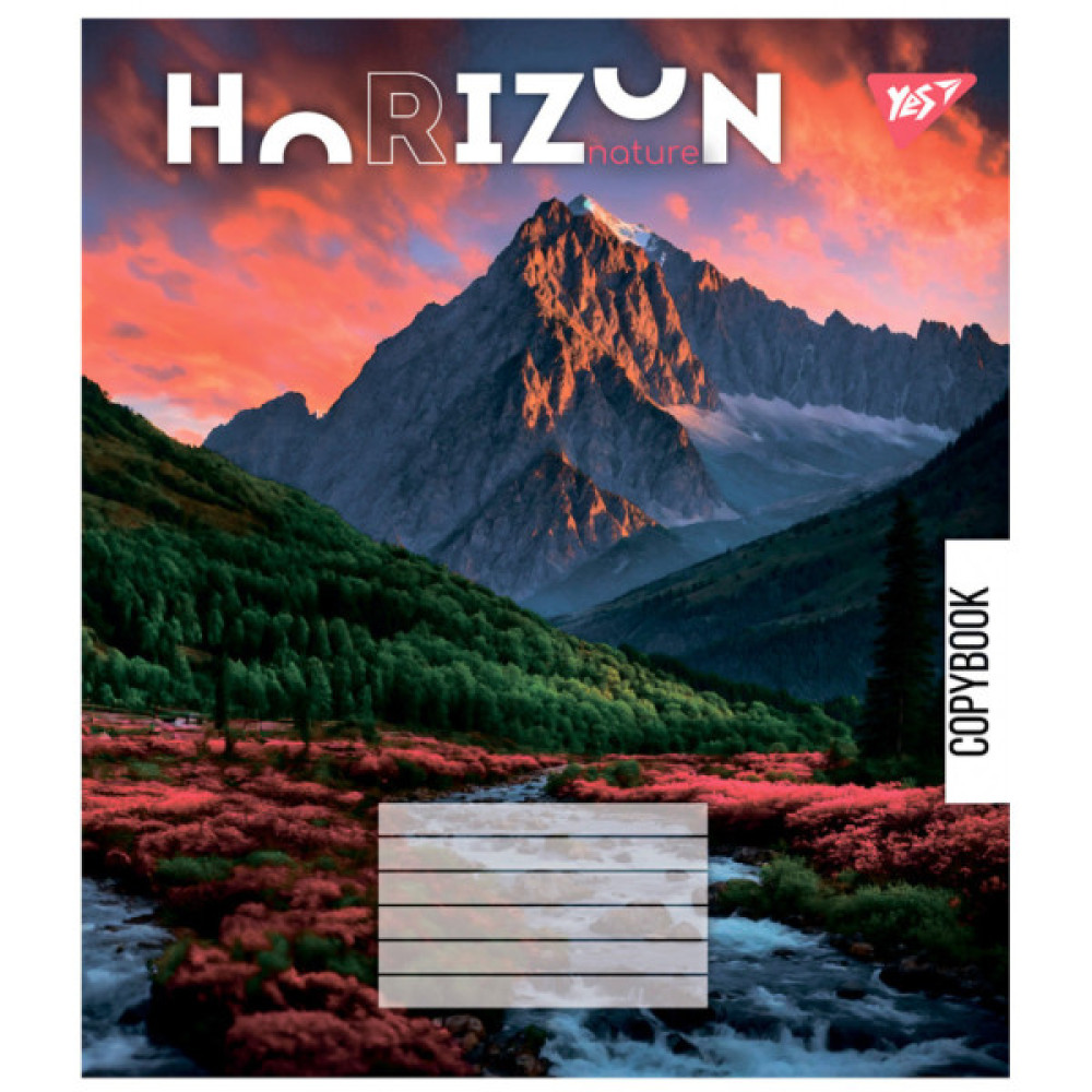 Зошит Yes Horizon nature 60 аркушів лінія (767159)