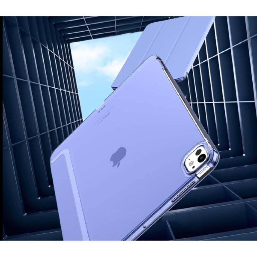 Чохол до планшета BeCover Tri Fold Hard Apple iPad Pro 13" M4 2024 Purple (711733) Чохол до планшета BeCover Tri Fold Hard Apple iPad Pro 13" M4 2024 Purple (711733)