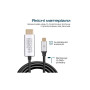 Кабель мультимедійний USB-C to HDMI M 1.5m grey Promate (hdlink-60h.grey) Кабель мультимедійний USB-C to HDMI M 1.5m grey Promate (hdlink-60h.grey)