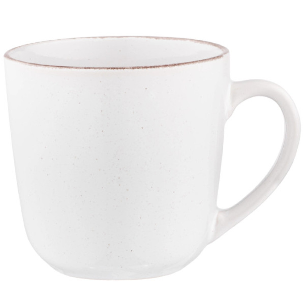 Чашка Ardesto Lazio, 400мл, кераміка, білий (AR1540W)