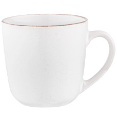 Чашка Ardesto Lazio, 400мл, кераміка, білий (AR1540W)