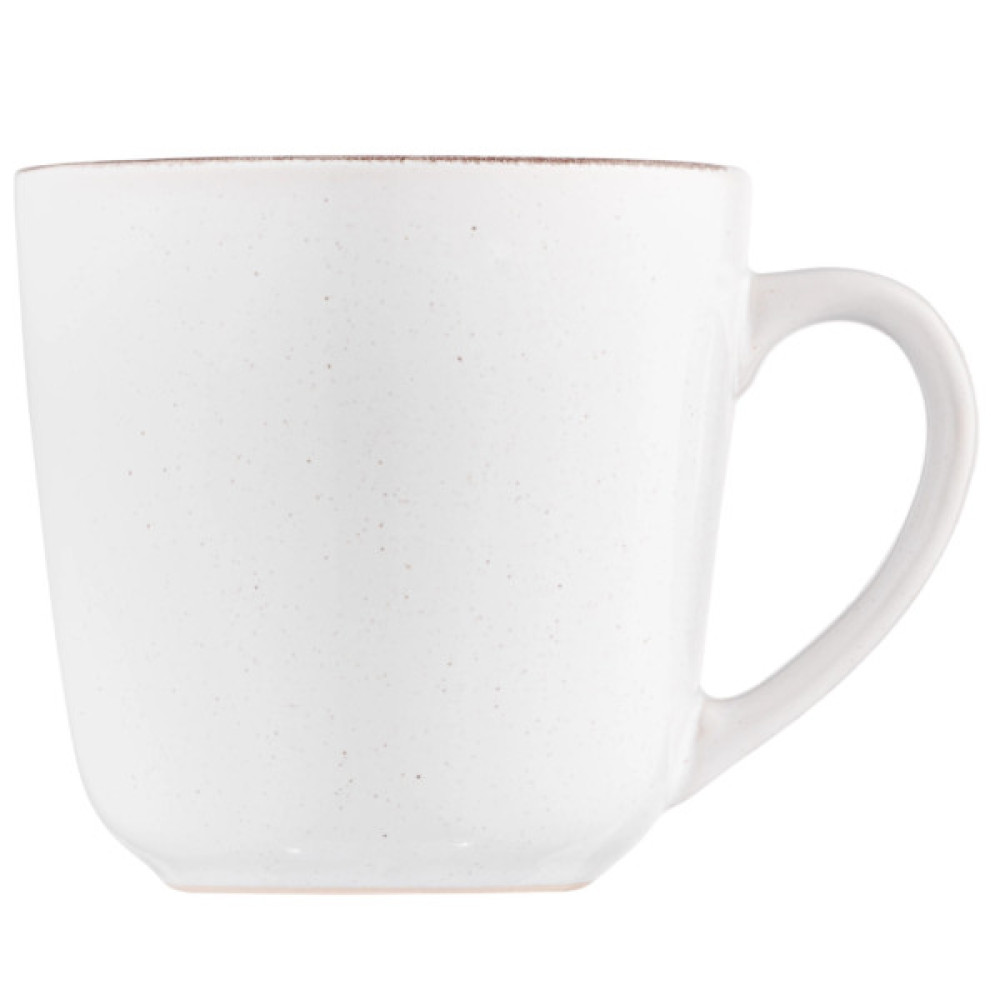 Чашка Ardesto Lazio, 400мл, кераміка, білий (AR1540W)