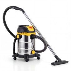 Пилосос професійний 2E PowerClean 20S 1200Вт 17кПа контейнер 20л розетка 220В/2000Вт вологе/сухе прибирання функція повітродувки IPX4 5.6кг