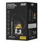 Пилосос професійний 2E PowerClean 20S 1200Вт 17кПа контейнер 20л розетка 220В/2000Вт вологе/сухе прибирання функція повітродувки IPX4 5.6кг