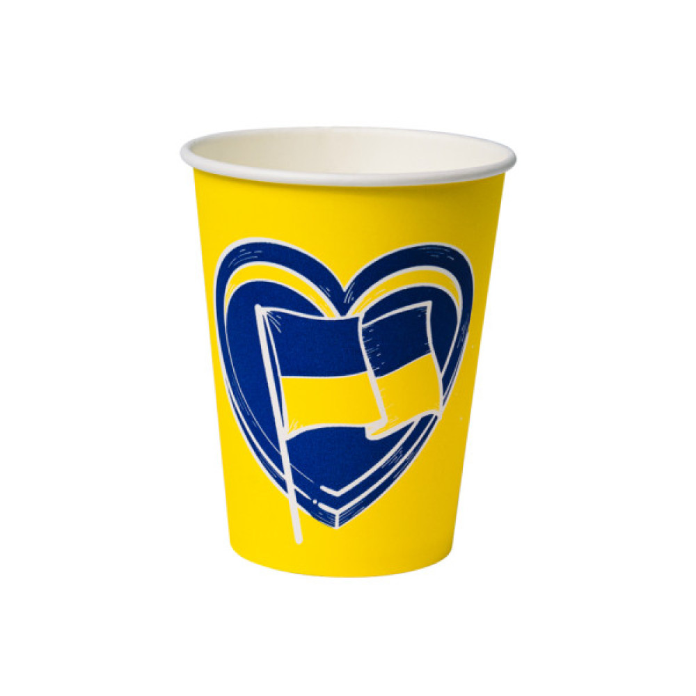 Стакани одноразові Україна PATRIOT паперові 175 мл 50 шт (CUP175PAT)