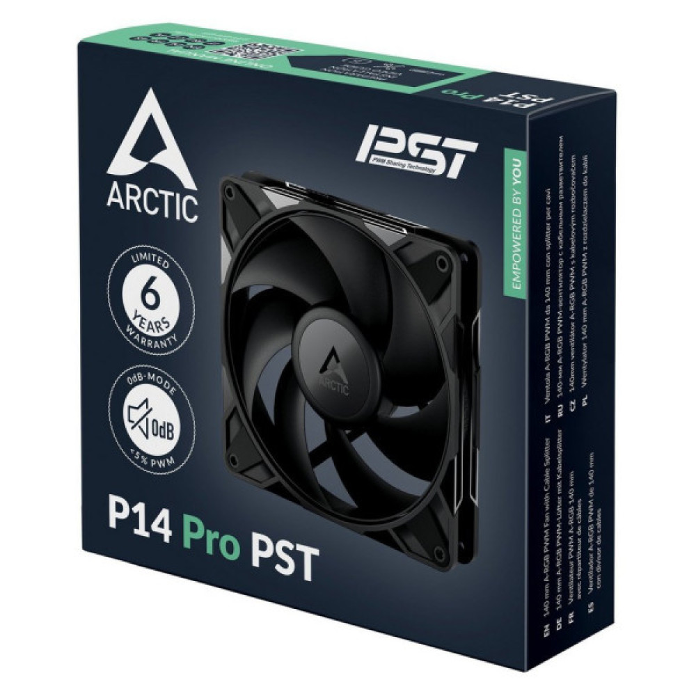 Кулер до корпусу Arctic P14 PRO PST (ACFAN00314A)