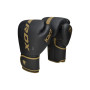 Боксерські рукавички RDX F6 Kara Matte Golden 12 унцій (BGR-F6MGL-12OZ)