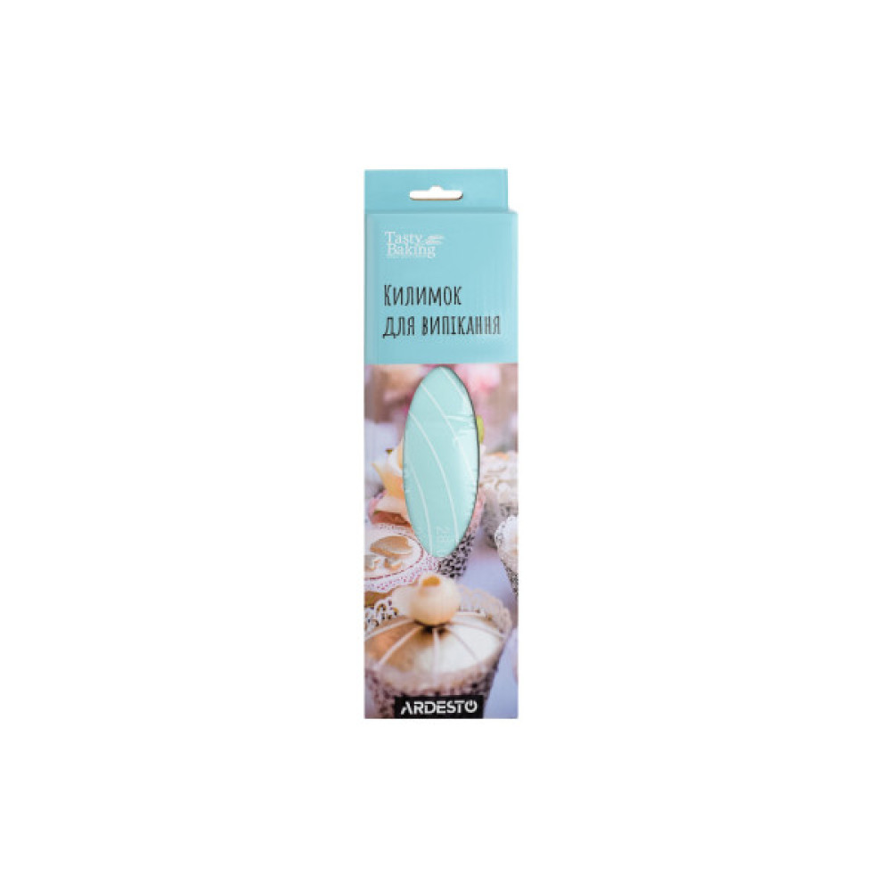 Кондитерський килимок Ardesto Tasty Baking 50 x 60 см Blue (AR2308ST)