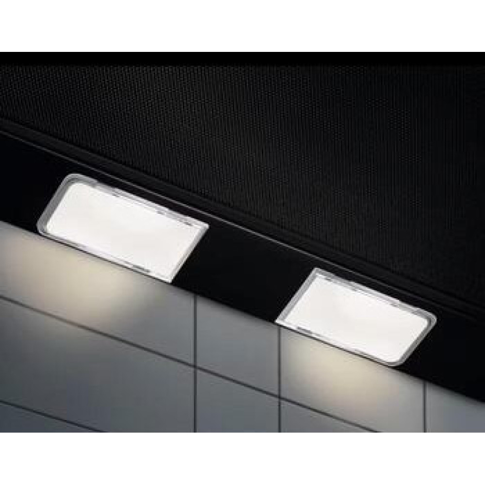 Витяжка Electrolux телескопічна, 59см, 410м.куб/год., чорний