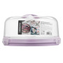 Тортівниця ARDESTO Tasty baking, 28х14.5см, пластик, ліловий (AR2328LPM)