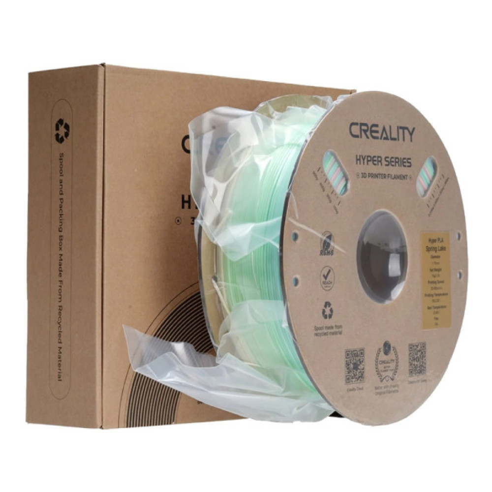 Пластик для 3D-принтера Creality PLA Hyper 1кг, 1.75мм, rainbow, spring lake (3301010424)