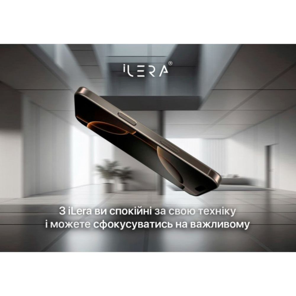 Скло захисне iLera Infinity iPhone 16 Pro Max (ILIN16PRMX) Скло захисне iLera Infinity iPhone 16 Pro Max (ILIN16PRMX)